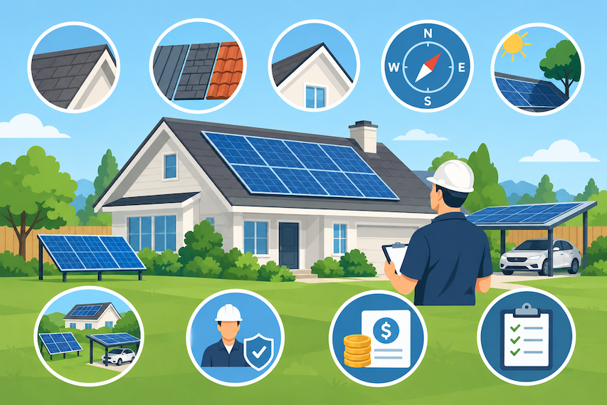 Factors to Consider Before Installing Solar Panels at Home